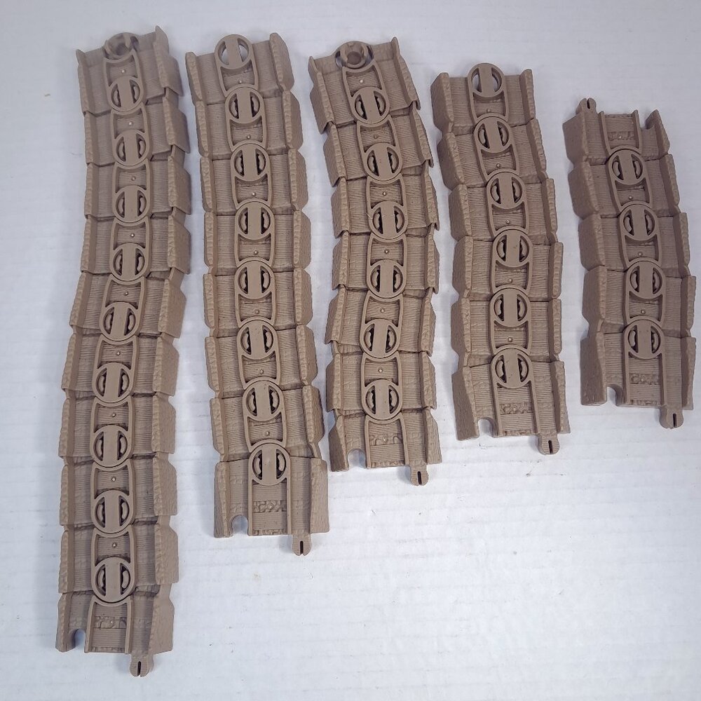 Thomas & Friends Trackmaster Flexi-Tracks Wacky Track set tan brown Flexible